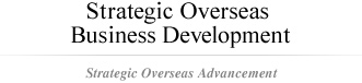 Strategic Overseas Business Development