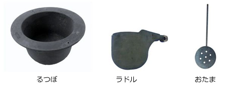 アルミダイカスト製品製造設備で使用される消耗部品類